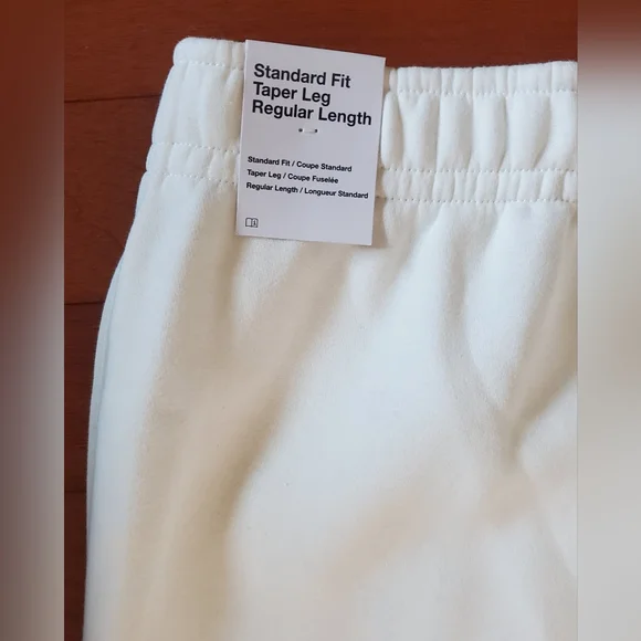 Nike White Sweatpants Size XL NWT - Picture 4 of 4